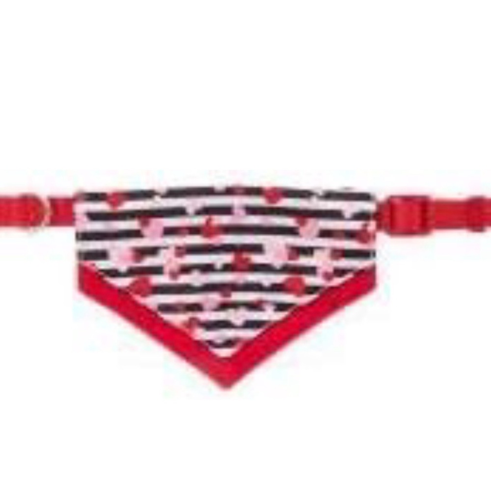 Ⓜ️✔️🌸Top Paw  Pet Bandana  black red - Furbaby dog